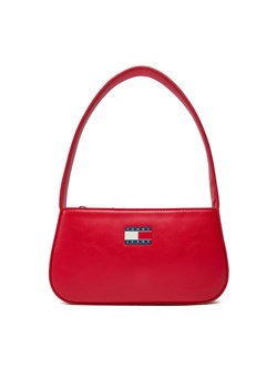 Torebka Tommy Jeans Tjw Ess Must Shoulder Bag AW0AW16966 Czerwony ze sklepu eobuwie.pl w kategorii Torebki damskie - zdjęcie 178757139