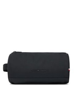 Tommy Hilfiger Kosmetyczka Th Repreve Washbag AM0AM13365 Czarny ze sklepu MODIVO w kategorii Kosmetyczki męskie - zdjęcie 178758507