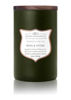 Colonial Candle Świeca zapachowa &quot;Moss &amp; Stone&quot; - 566 g ze sklepu Limango Polska w kategorii Świece i dyfuzory - zdjęcie 178768235