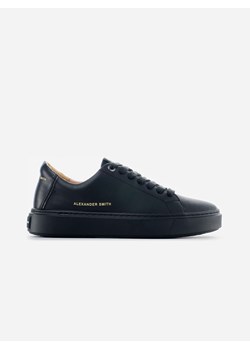 ALEXANDER SMITH Skórzane sneakersy w kolorze czarnym ze sklepu Limango Polska w kategorii Buty sportowe męskie - zdjęcie 178768338
