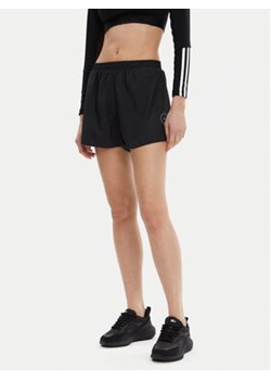 adidas by Stella McCartney Szorty sportowe Stella McCartney TruePace IT9728 Czarny Loose Fit ze sklepu MODIVO w kategorii Szorty - zdjęcie 178770266