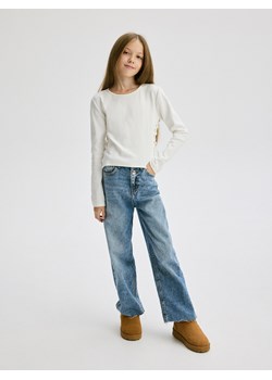 Reserved - Jeansy wide leg - niebieski ze sklepu Reserved w kategorii Spodnie dziewczęce - zdjęcie 178773796