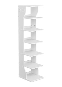 SONGMICS Regał w kolorze białym na buty - 26,4 x 110,4 x 30 cm ze sklepu Limango Polska w kategorii Szafy - zdjęcie 178783306