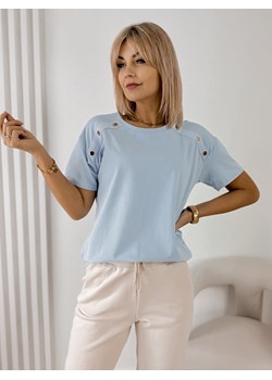bluzka bexley błękitna one size ze sklepu UBRA w kategorii Bluzki damskie - zdjęcie 178784736