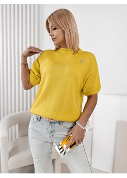 sweter maura żółty one size ze sklepu UBRA w kategorii Swetry damskie - zdjęcie 178784876