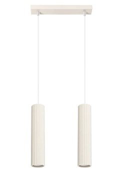 Loftowa beżowa lampa sufitowa - D297 Pawo ze sklepu Edinos.pl w kategorii Lampy sufitowe - zdjęcie 178785098