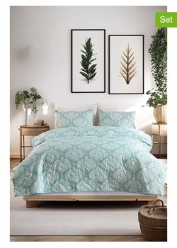Elizabed 3-częściowy zestaw &quot;Post&quot; w kolorze miętowym ze sklepu Limango Polska w kategorii Pościele - zdjęcie 178787676