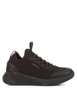 Sneakersy Geox J Sprintye J25GBA 0006K C9997 D Czarny ze sklepu eobuwie.pl w kategorii Buty sportowe dziecięce - zdjęcie 178788479
