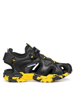 Sandały Geox Jr Borealis J450RC 014BU C0054 S Czarny ze sklepu eobuwie.pl w kategorii Sandały dziecięce - zdjęcie 178788579