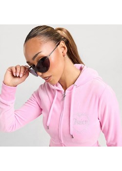 JUICY COUTURE BLUZA ROZPINANA Z KAPTUREM DMNT PNK ze sklepu JD Sports  w kategorii Bluzy damskie - zdjęcie 178791195