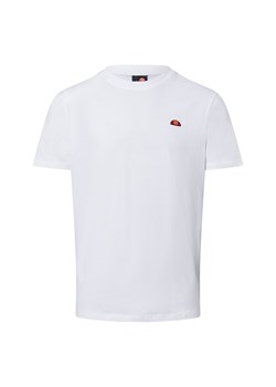 ellesse Koszulka męska - Cassica Mężczyźni Bawełna biały jednolity ze sklepu vangraaf w kategorii T-shirty męskie - zdjęcie 178806795