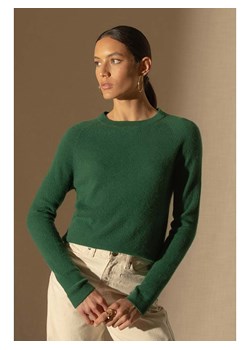 Perfect Cashmere Kaszmirowy sweter &quot;Whitney&quot; w kolorze zielonym ze sklepu Limango Polska w kategorii Swetry damskie - zdjęcie 178813166