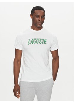 Lacoste T-Shirt TH8916 Biały Regular Fit ze sklepu MODIVO w kategorii T-shirty męskie - zdjęcie 178816256