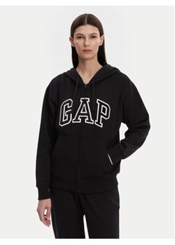 Gap Bluza 727433-04 Czarny Relaxed Fit ze sklepu MODIVO w kategorii Bluzy damskie - zdjęcie 178816448