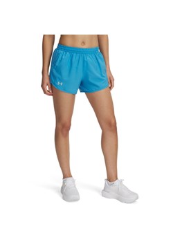 Damskie spodenki do biegania Under Armour UA Fly By 3\'\' Shorts - niebieskie ze sklepu Sportstylestory.com w kategorii Szorty - zdjęcie 178828749