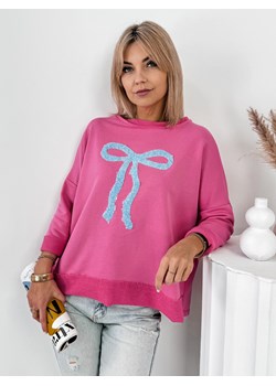 bluza karlo różówa one size ze sklepu UBRA w kategorii Bluzy damskie - zdjęcie 178830105