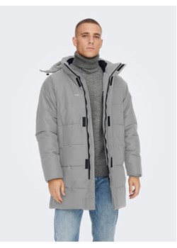 Only & Sons Kurtka zimowa 22020156 Szary Regular Fit ze sklepu MODIVO w kategorii Kurtki męskie - zdjęcie 178831367