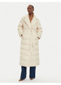 PINKO Kurtka zimowa Taccuino 103829 A0L5 Écru Regular Fit ze sklepu MODIVO w kategorii Kurtki damskie - zdjęcie 178833125
