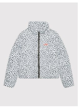 Vans Kurtka zimowa Foundry Puffer VN0A7YVR Biały Regular Fit ze sklepu MODIVO w kategorii Kurtki dziewczęce - zdjęcie 178840617