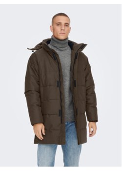 Only & Sons Kurtka zimowa 22020156 Brązowy Regular Fit ze sklepu MODIVO w kategorii Kurtki męskie - zdjęcie 178846135