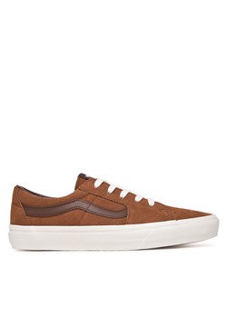 Tenisówki Vans Sk8-Low VN0009QRBRO1 Brązowy ze sklepu eobuwie.pl w kategorii Trampki męskie - zdjęcie 178847807