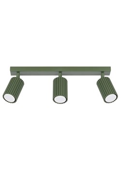 Oliwkowa lampa syfitowa w stylu loft - D307-Melson ze sklepu Edinos.pl w kategorii Lampy sufitowe - zdjęcie 178848328