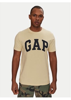 Gap T-Shirt 856659-26 Żółty Regular Fit ze sklepu MODIVO w kategorii T-shirty męskie - zdjęcie 178849385