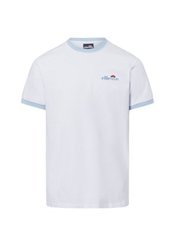 ellesse Koszulka męska - Meduno Mężczyźni Bawełna biały jednolity ze sklepu vangraaf w kategorii T-shirty męskie - zdjęcie 178850688