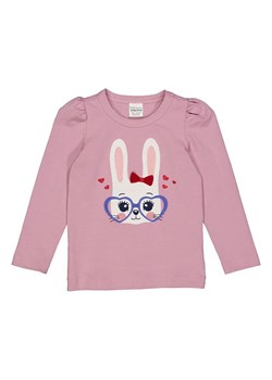 Fred´s World by GREEN COTTON Koszulka &quot;Hello bunny&quot; w kolorze jasnoróżowym ze sklepu Limango Polska w kategorii Bluzki dziewczęce - zdjęcie 178852527