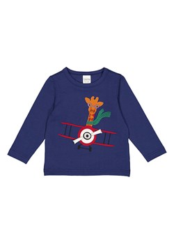 Fred´s World by GREEN COTTON Koszulka &quot;Hello flying giraffe&quot; w kolorze granatowym ze sklepu Limango Polska w kategorii T-shirty chłopięce - zdjęcie 178852539