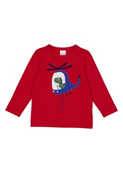 Fred´s World by GREEN COTTON Koszulka &quot;Hello flying dino&quot; w kolorze czerwonym ze sklepu Limango Polska w kategorii Kaftaniki i bluzki - zdjęcie 178852545