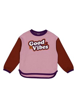 Fred´s World by GREEN COTTON Bluza &quot;Vibes&quot; w kolorze jasnoróżowym ze sklepu Limango Polska w kategorii Bluzy dziewczęce - zdjęcie 178852589