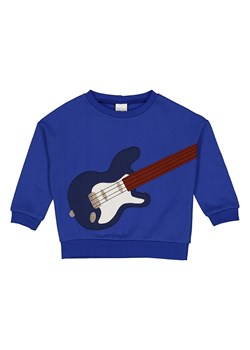 Fred´s World by GREEN COTTON Bluza &quot;Hello guitar&quot; w kolorze niebieskim ze sklepu Limango Polska w kategorii Bluzy chłopięce - zdjęcie 178852607