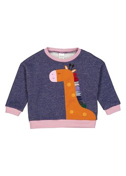 Fred´s World by GREEN COTTON Bluza &quot;Hello giraffe&quot; w kolorze granatowym ze sklepu Limango Polska w kategorii Bluzy chłopięce - zdjęcie 178852616