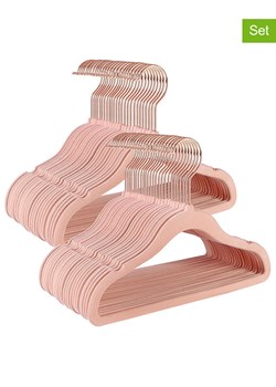 SONGMICS Wieszaki (50 szt.) w kolorze różowozłotym na ubrania - 30 x 20,5 cm ze sklepu Limango Polska w kategorii Pokój dziecięcy - zdjęcie 178852866