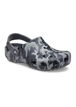 Crocs Chodaki &quot;Classic Camo&quot; w kolorze szaro-czarnym ze sklepu Limango Polska w kategorii Klapki dziecięce - zdjęcie 178853966