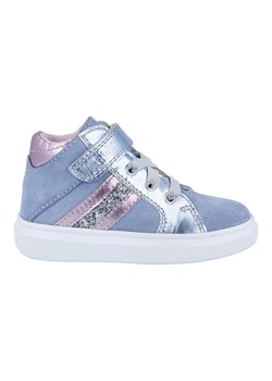 Richter Shoes Skórzane sneakersy &quot;Alessa&quot; w kolorze błękitnym ze sklepu Limango Polska w kategorii Trampki dziecięce - zdjęcie 178854149