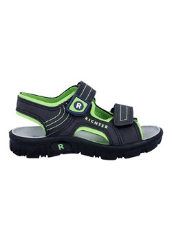 Richter Shoes Sandały &quot;Adventure&quot; w kolorze czarno-zielonym ze sklepu Limango Polska w kategorii Sandały dziecięce - zdjęcie 178854179