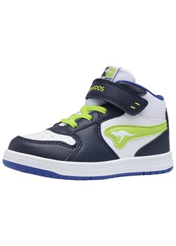Kangaroos Sneakersy &quot;K-CPI Winnie EV&quot; w kolorze granatowo-zielono-białym ze sklepu Limango Polska w kategorii Buty sportowe dziecięce - zdjęcie 178859629