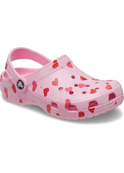 Crocs Chodaki &quot;Classic VDay&quot; w kolorze czerwono-jasnoróżowym ze sklepu Limango Polska w kategorii Klapki dziecięce - zdjęcie 178859687