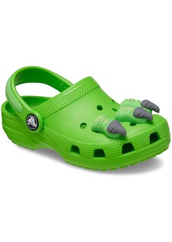 Crocs Chodaki &quot;Classic I AM Dinosaur&quot; w kolorze zielonym ze sklepu Limango Polska w kategorii Klapki dziecięce - zdjęcie 178859717