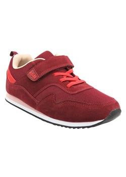 Buty Młodzieżowe Sportowe Befado 516Q216 Czerwone Na Rzep ze sklepu ulubioneobuwie w kategorii Buty sportowe dziecięce - zdjęcie 178861858