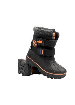 Śniegowce dziecięce na rzepy - LEE COOPER LCJ-24-44-2865K, czarne ze sklepu ulubioneobuwie w kategorii Buty zimowe dziecięce - zdjęcie 178869678