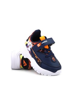 Buty dziecięce sportowe - American Club BD 07/21, granatowe ze sklepu ulubioneobuwie w kategorii Buty sportowe dziecięce - zdjęcie 178876225