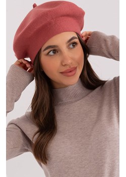 Beret damski ceglasty AT-CZ-231305.85P, Kolor ceglasty, Rozmiar uniwersalny, WOOL FASHION ITALIA ze sklepu Primodo w kategorii Czapki zimowe damskie - zdjęcie 178878846