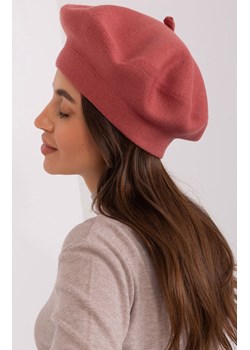 Beret damski ceglasty AT-CZ-231305.85P, Kolor ceglasty, Rozmiar uniwersalny, WOOL FASHION ITALIA ze sklepu Primodo w kategorii Czapki zimowe damskie - zdjęcie 178878847