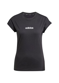 Koszulka damska Essentials Linear Cotton Adidas ze sklepu SPORT-SHOP.pl w kategorii Bluzki damskie - zdjęcie 178890477