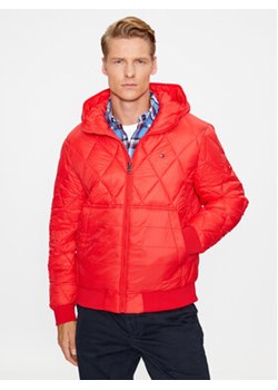 Tommy Hilfiger Kurtka przejściowa MW0MW32766 Czerwony Regular Fit ze sklepu MODIVO w kategorii Kurtki męskie - zdjęcie 178891488