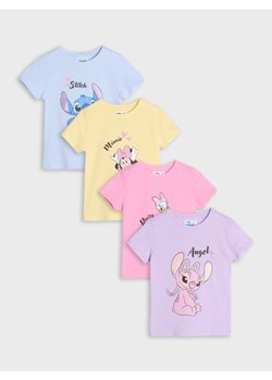 Sinsay - Koszulki 4 pack Disney - wielobarwny ze sklepu Sinsay w kategorii Bluzki dziewczęce - zdjęcie 178897856