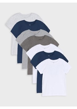 Sinsay - Koszulki 7 pack - szary - id: 282DZ-09M - marki Sinsay - 178897888 Sinsay - Koszulki 7 pack - szary ze sklepu Sinsay w kategorii T-shirty chłopięce - zdjęcie 178897888